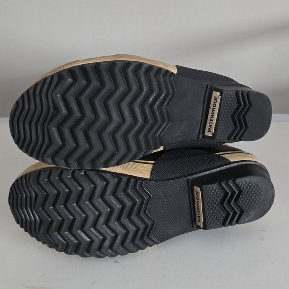 SOREL | Boots Sorelli Quilted Wool Green Brown Waterproof Women’s SZ 6 - Picture 6 of 6